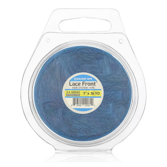 Fita Azul Lace Front para prótese capilar 2,54cm x 32,90m Walker tape