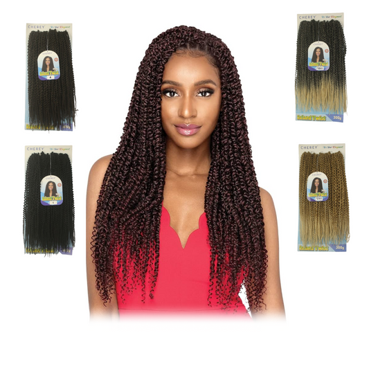 Cabelo Island Twist para Crochet Braid 300g