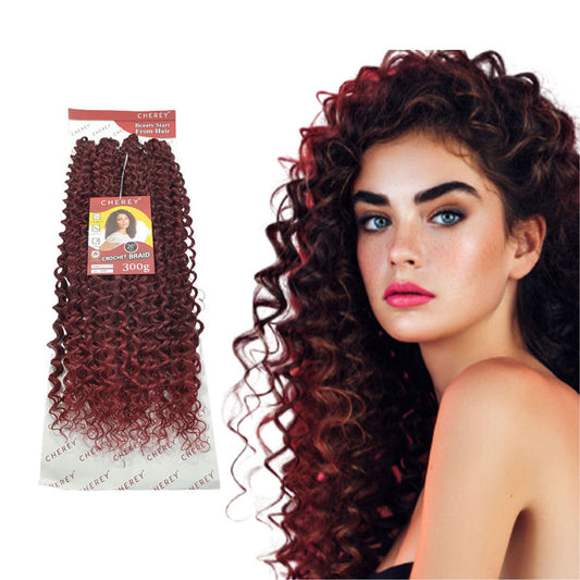 Cabelo Orgânico Percific Curl 300g 65cm para crochet braid