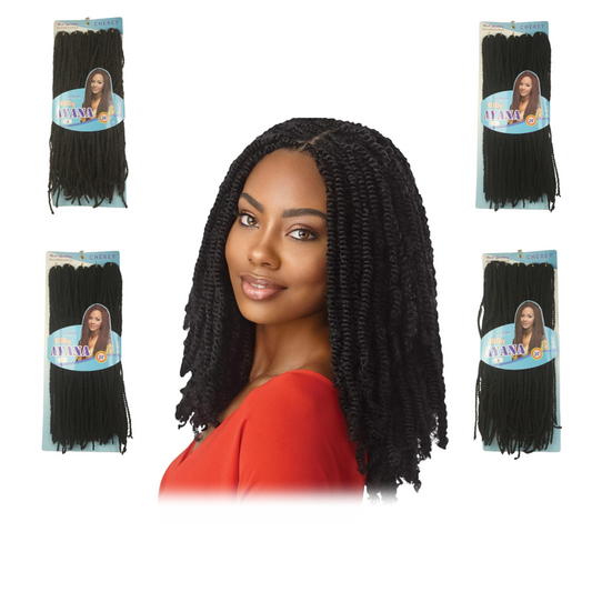 Cabelo Sintetico em espiral Ayana 60 cm 400 g